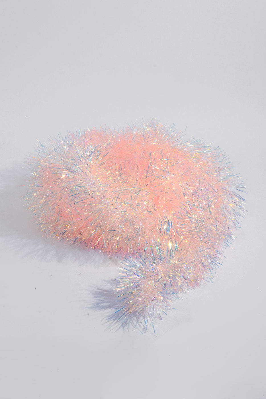 12FT Tinsel Garland Pink