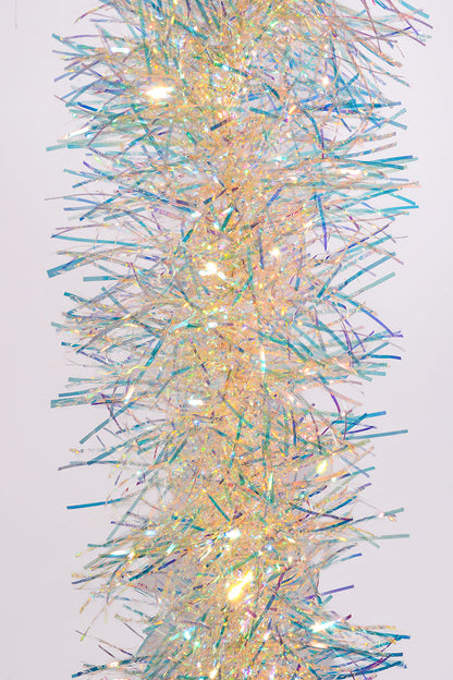 12FT Tinsel Garland Yellow