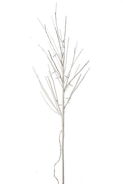 48" Twinkling Twig Led Spray-bot White