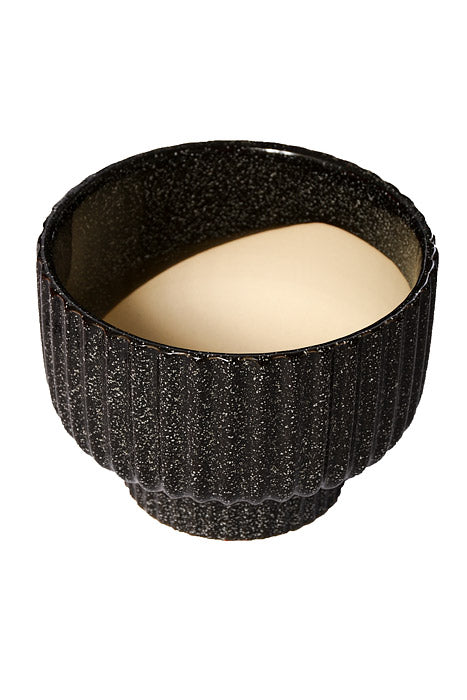 4.5" / 5.5" / 6.75" Striped Pot Black Set/3