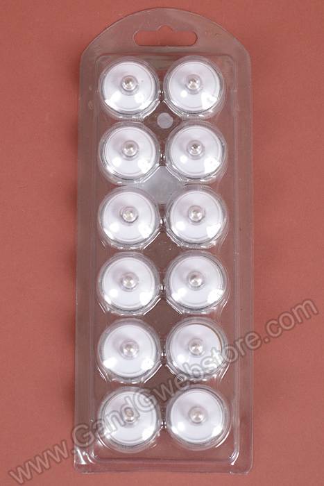 Submersible Light Blue Pkg/12
