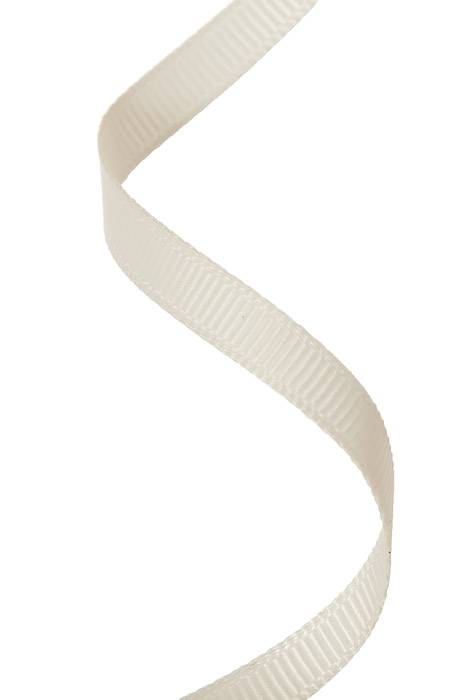 Grosgrain Ribbon Antique White
