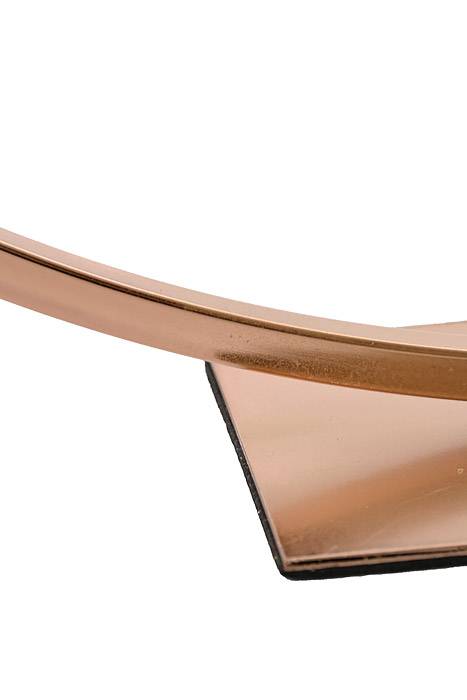 24" Metal Circle Stand Gold