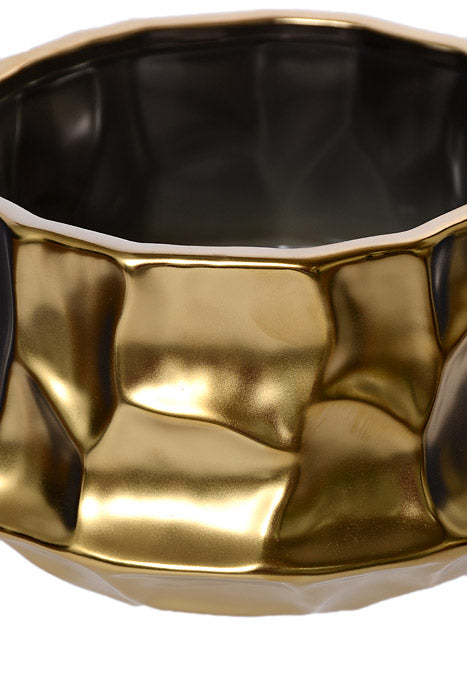 7.5" X 5.25" Bowl Gold