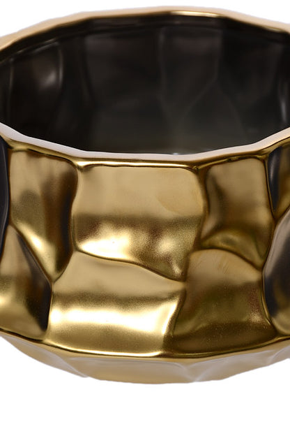 7.5" X 5.25" Bowl Gold