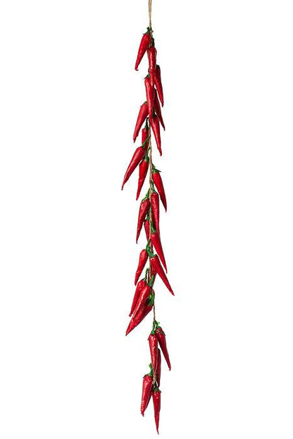 22" Chilies W/string Red Pkg/3