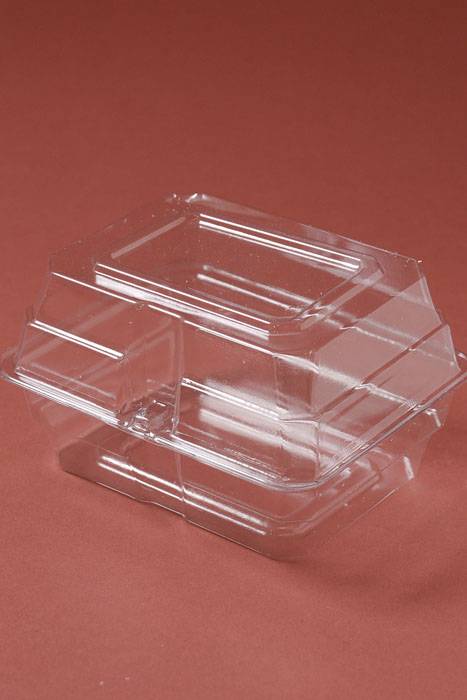 4&quot; X 5&quot; X 3&quot; Plastic Boutonniere Box Clear Pkg/12