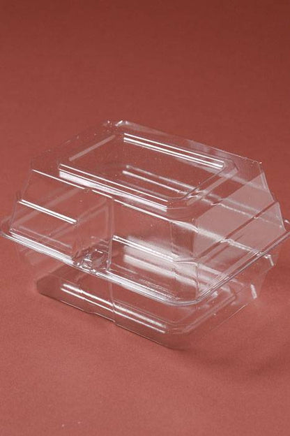 4&quot; X 5&quot; X 3&quot; Plastic Boutonniere Box Clear Pkg/12