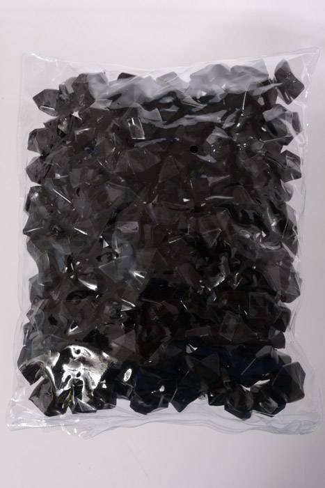 Large Acrylic Cube Black Pkg/1lb