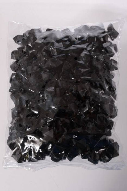 Large Acrylic Cube Black Pkg/1lb