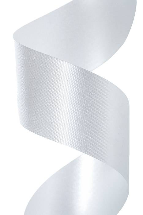 1-7/16 X 100yds Flora-satin White