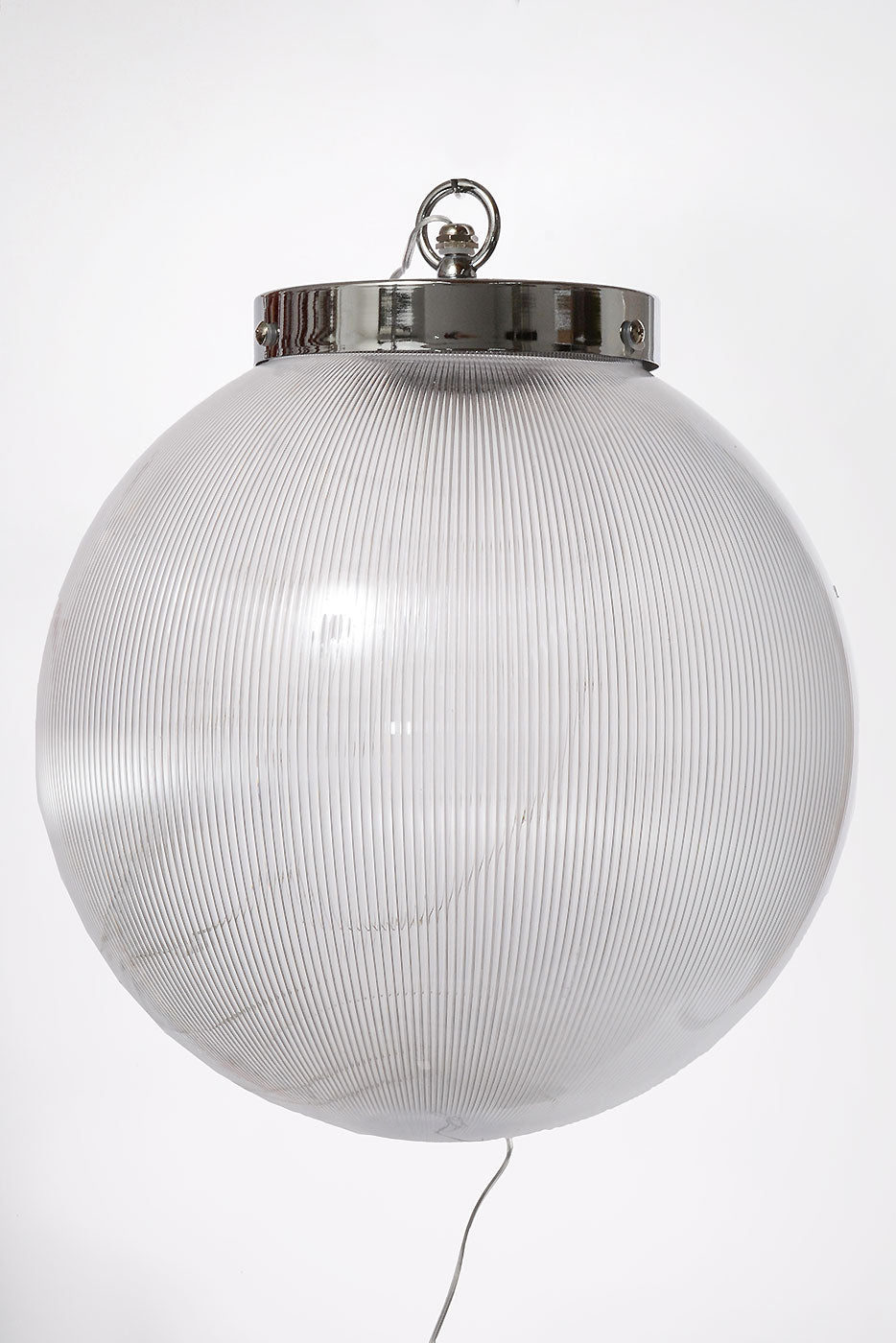 12" Borealis Ball Lighted Led Clear/Warm White