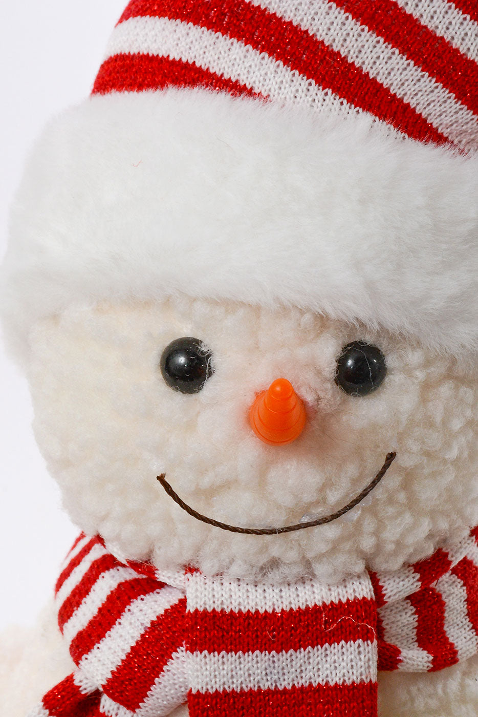 18" X 8.5" Snowman Cream/Red