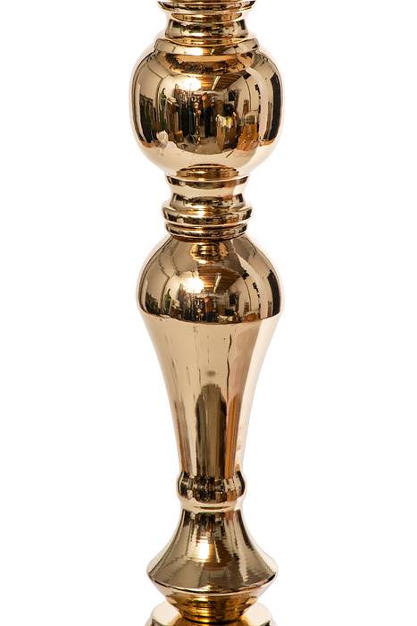 24" Metal Bouquet Stand Gold