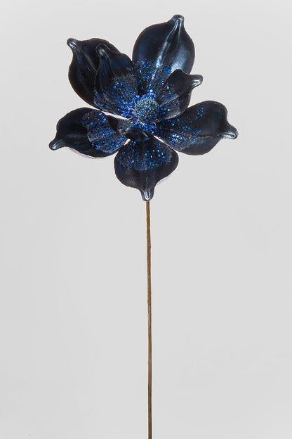 23" Magnolia Stem Royal Blue