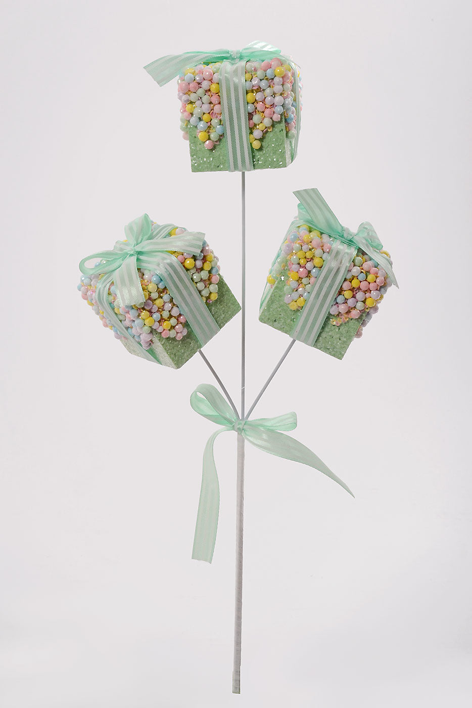 17" Gift box Spray Green