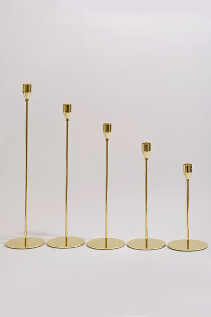 9"/11"/13"/15"/17" Taper Holders Gold