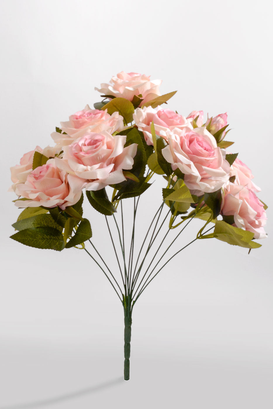 20" Silk Rose Bush Pink