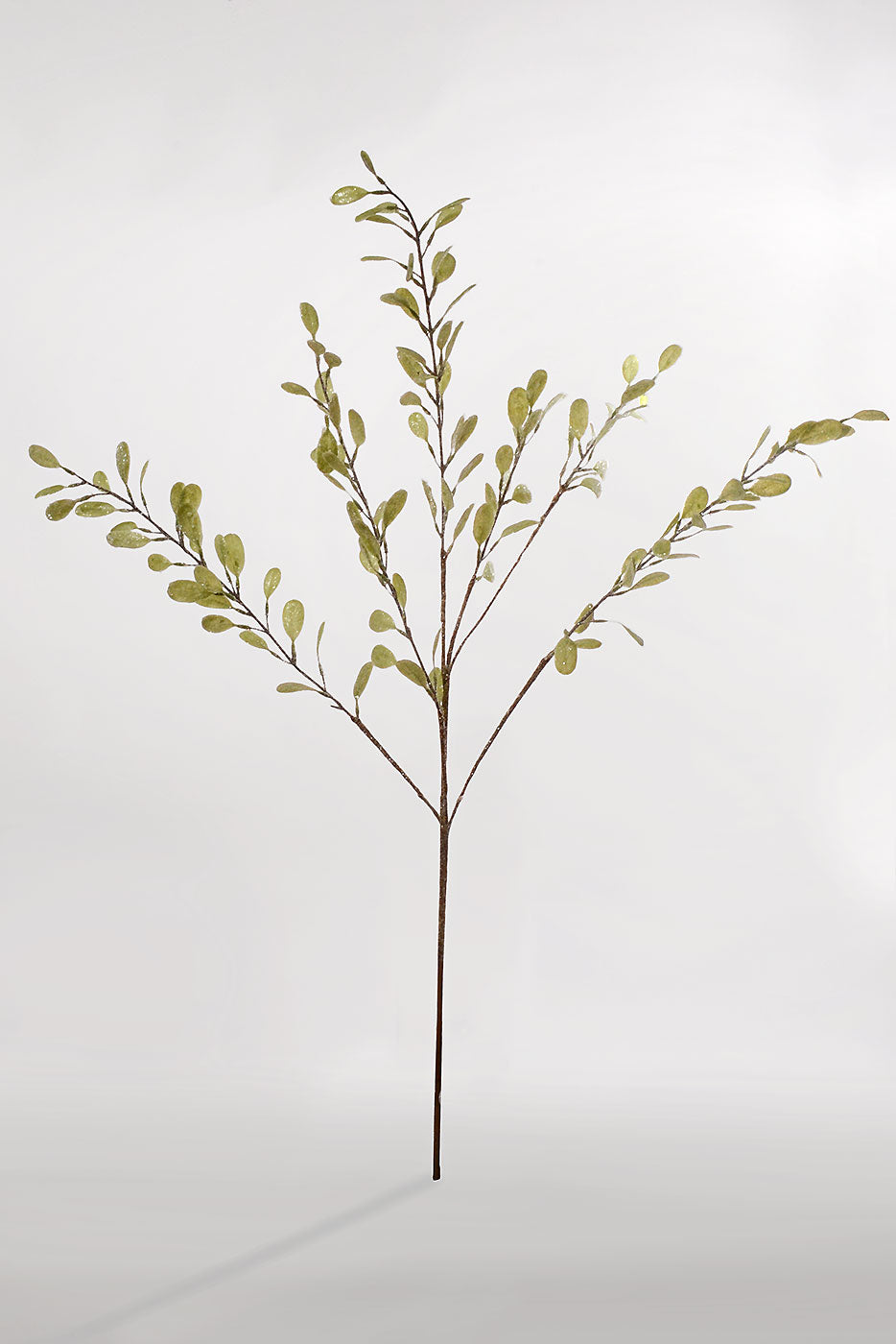 34" Myrtle Frosted Bush Mint Green