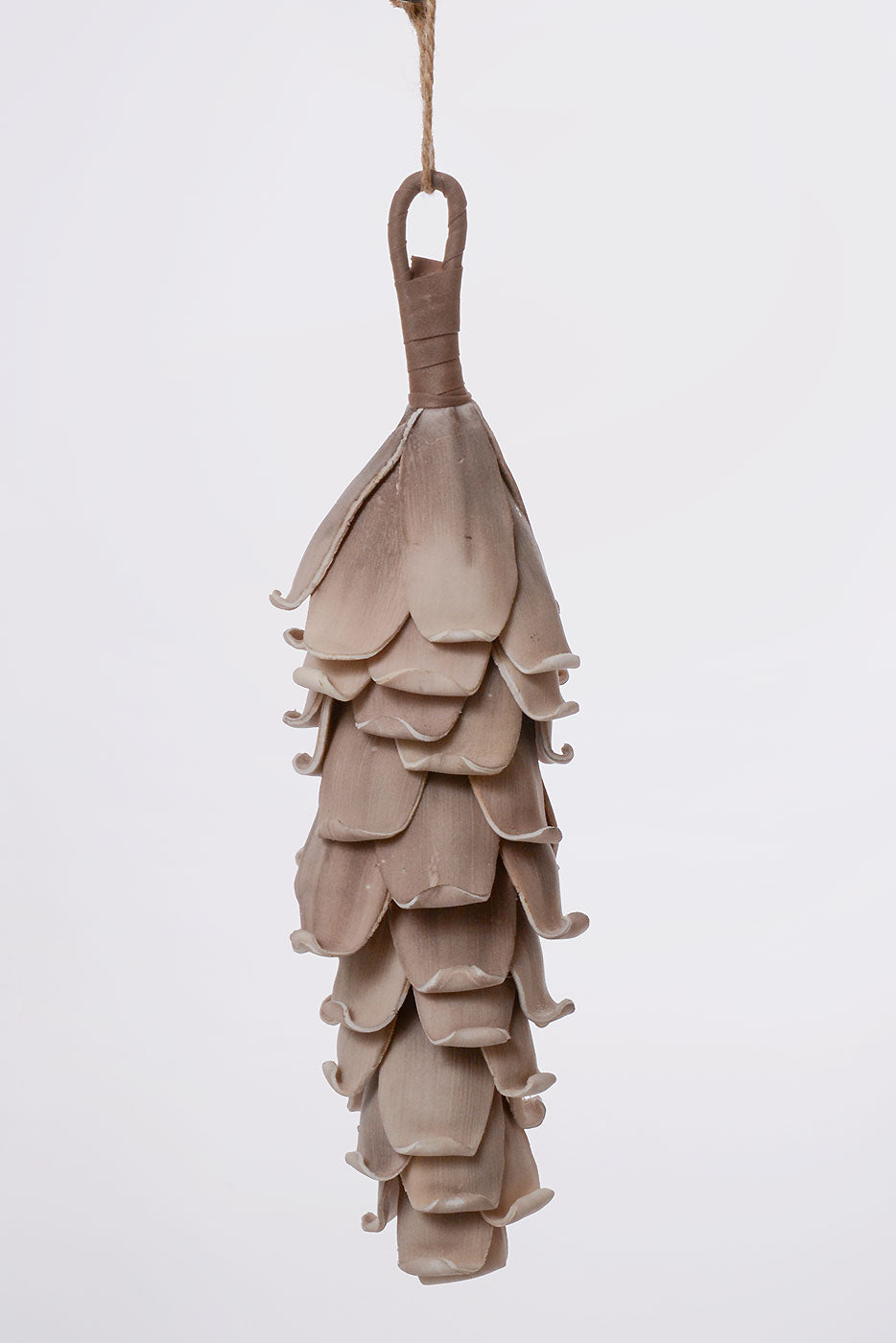 18" Foam Pinecone Brown