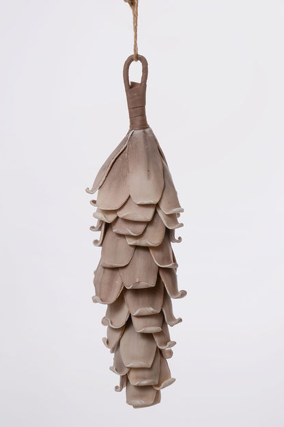 18" Foam Pinecone Brown