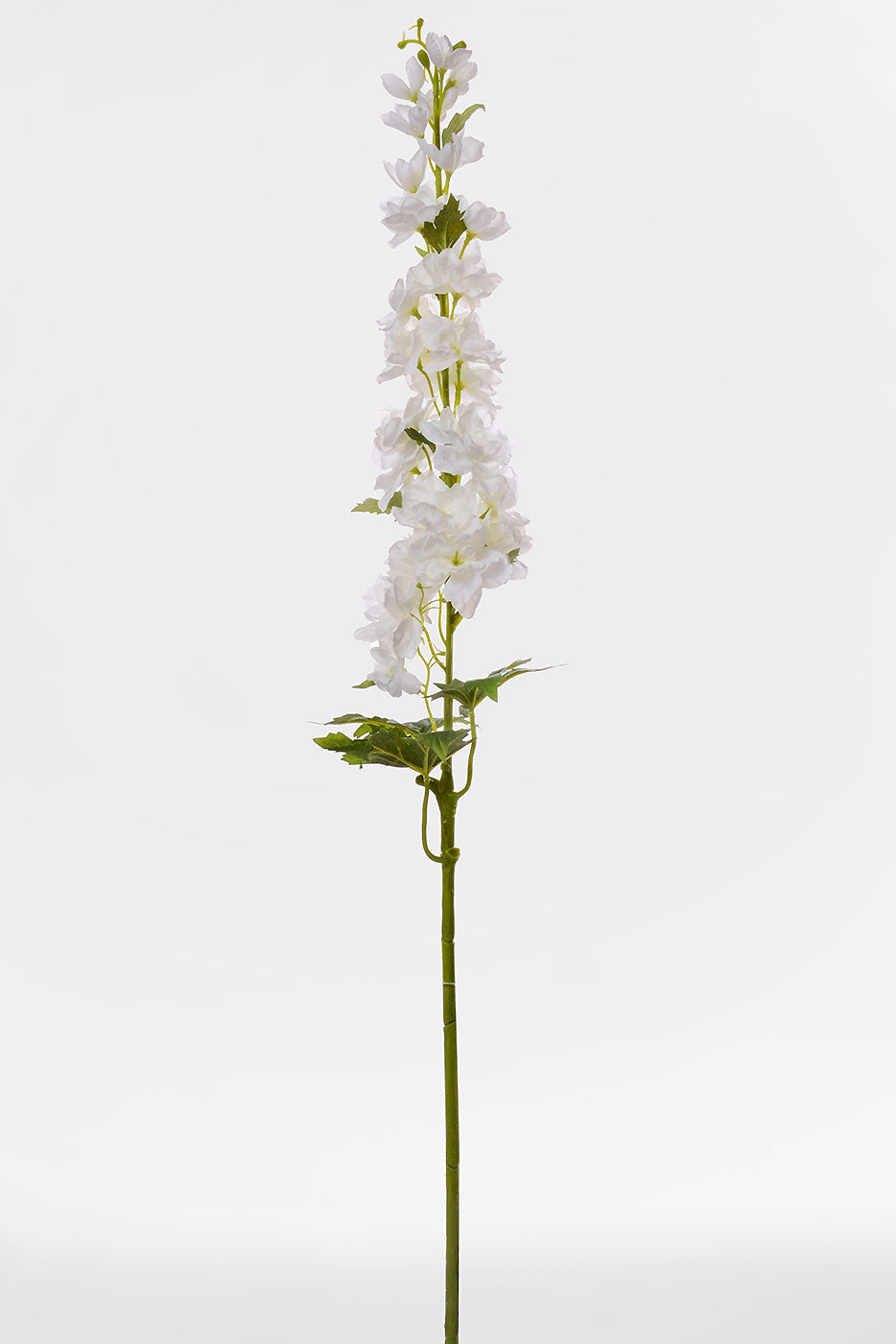 40&quot; Silk  Delphinium Spray White