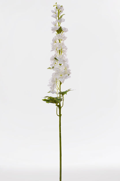 40&quot; Silk  Delphinium Spray White