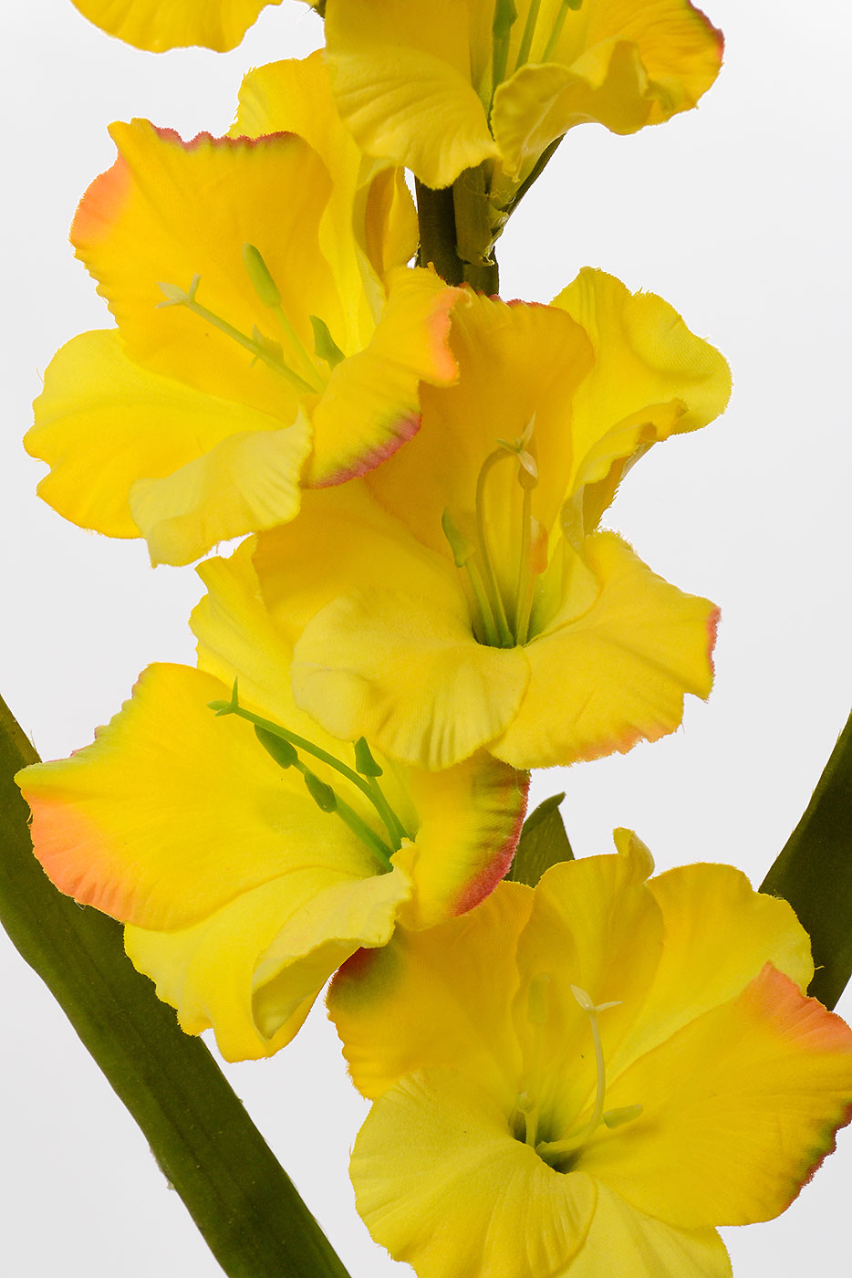36" Silk Gladiolus Yellow