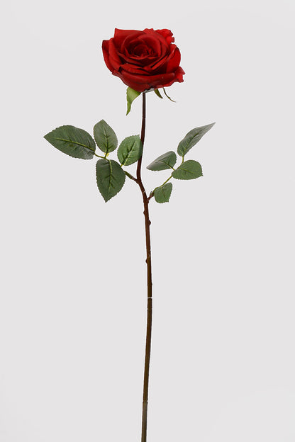 27" Silk Real Touch Rose Red