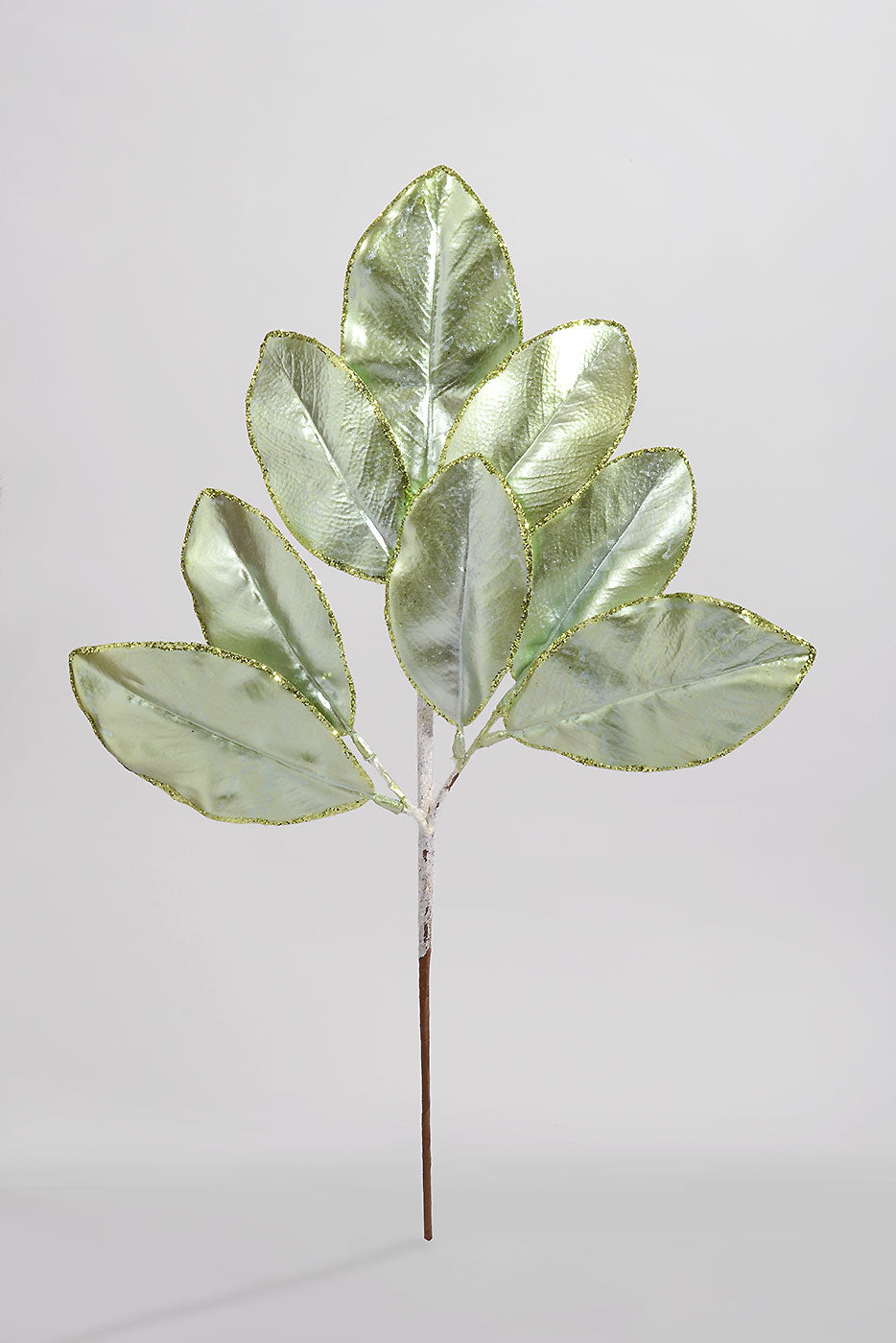 24" Magnolia Leaf Spray Green
