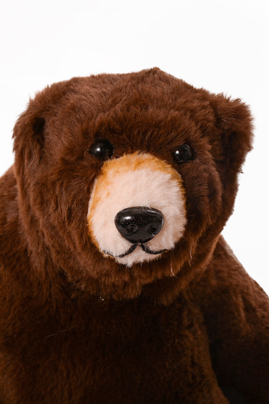 13.5" X 12" Sitting Bear Brown