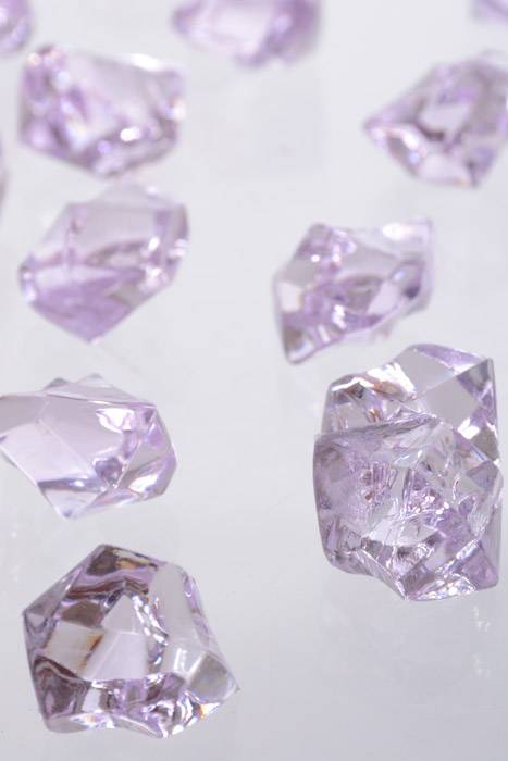 Large Acrylic Cube Light Lavender Pkg/1lb