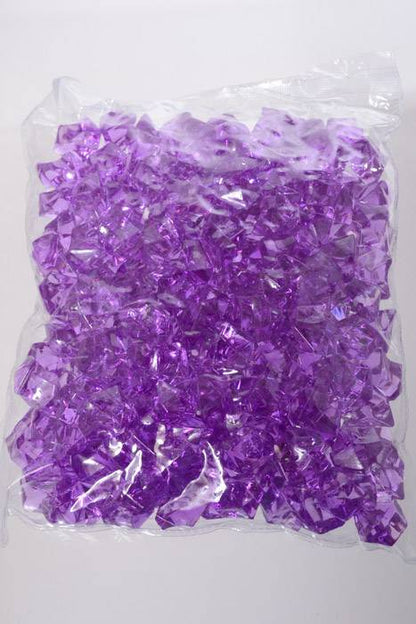 Large Acrylic Cube Purple Pkg/1lb
