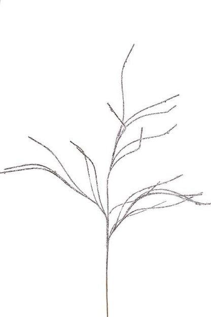 39" Snow Willow Spray Purple