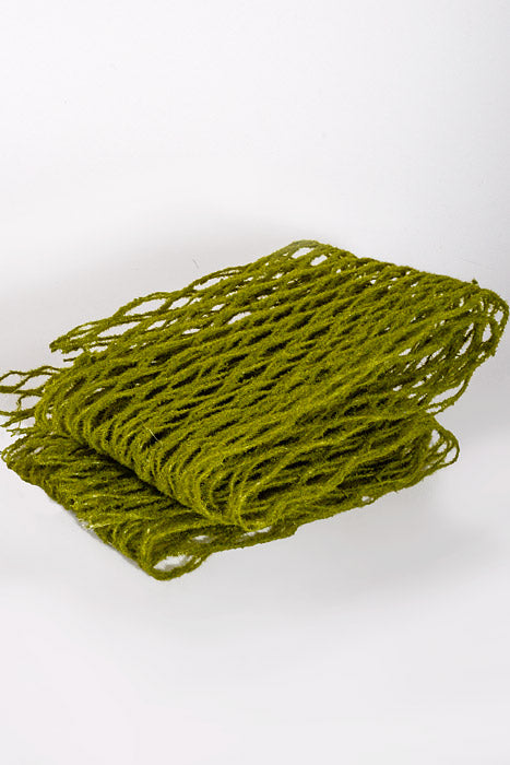 6Ft Artificial Moss Garland Green