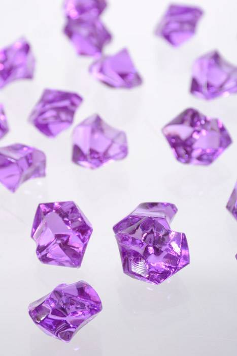 Large Acrylic Cube Purple Pkg/1lb