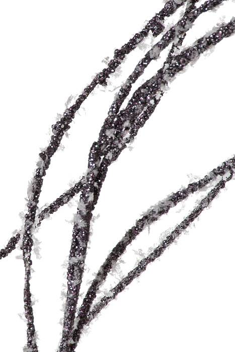 39" Snow Willow Spray Purple