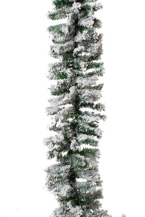 9ft Snowy Pine Garland