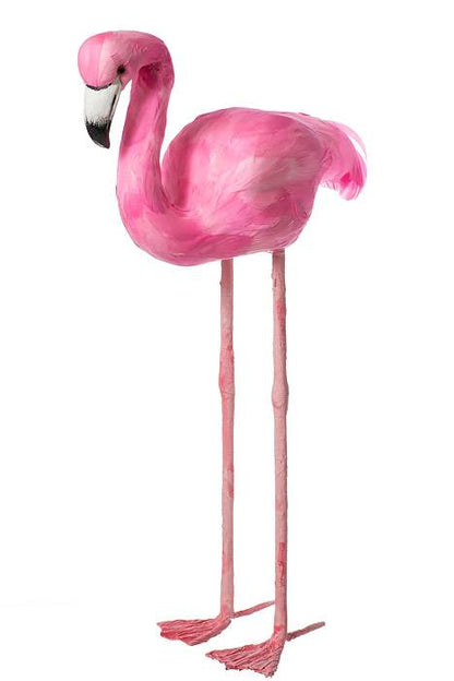 24" Standing Flamingo Pink