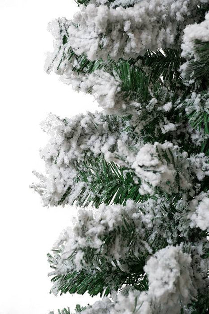 9ft Snowy Pine Garland