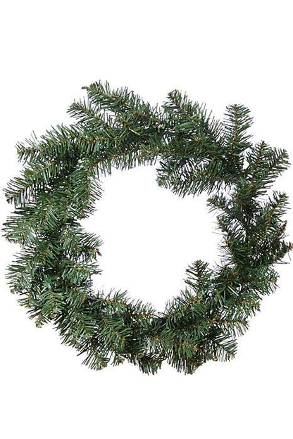 17" Hudson Valley Wreath Two Tone Green