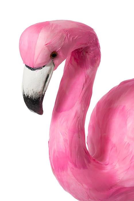 24" Standing Flamingo Pink