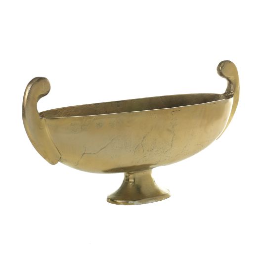 24" x 6" x 11.5" Bentley Bowl Gold