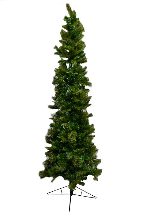 9Ft X 37" Lit Belgium Mix Pencil Tree W/550 Lights