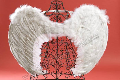 21.25" X 31.75" Angel Wing White