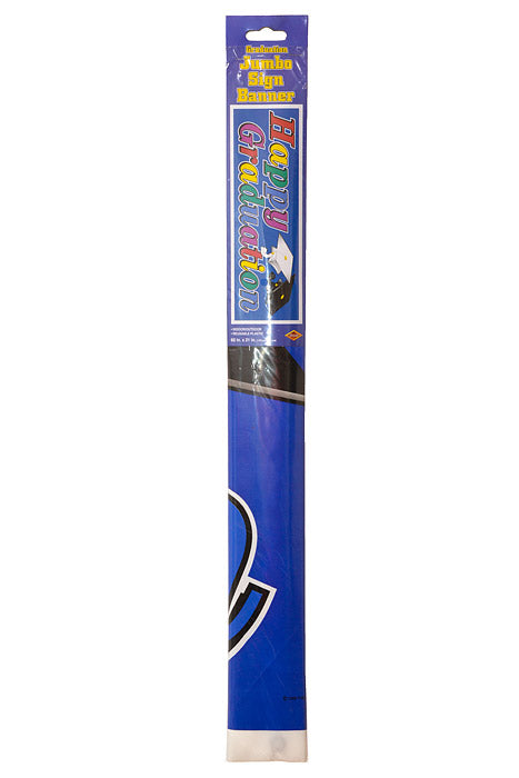60" Happy Graduation Sing Banner Multi-Color
