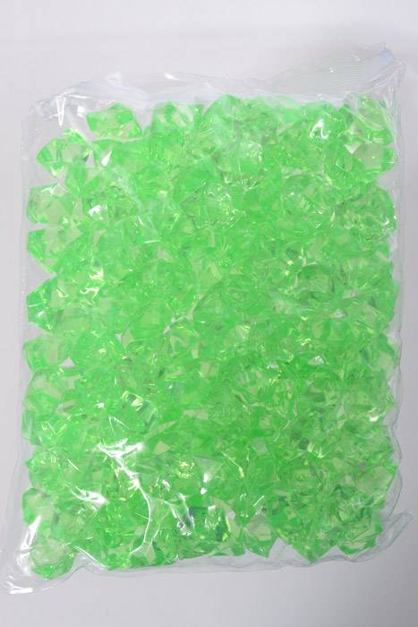 Large Acrylic Cube Mint Green Pkg/1lb