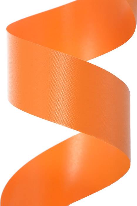 1-7/16 X 100yds Flora-satin Pumpkin