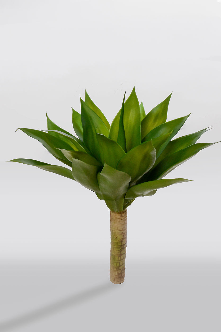 16.5" X 19" Artificial Agave Plant Green