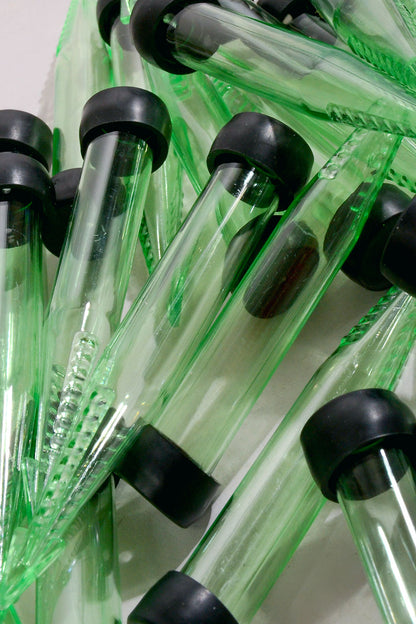 4" Floral Water Tube PKG50 Green